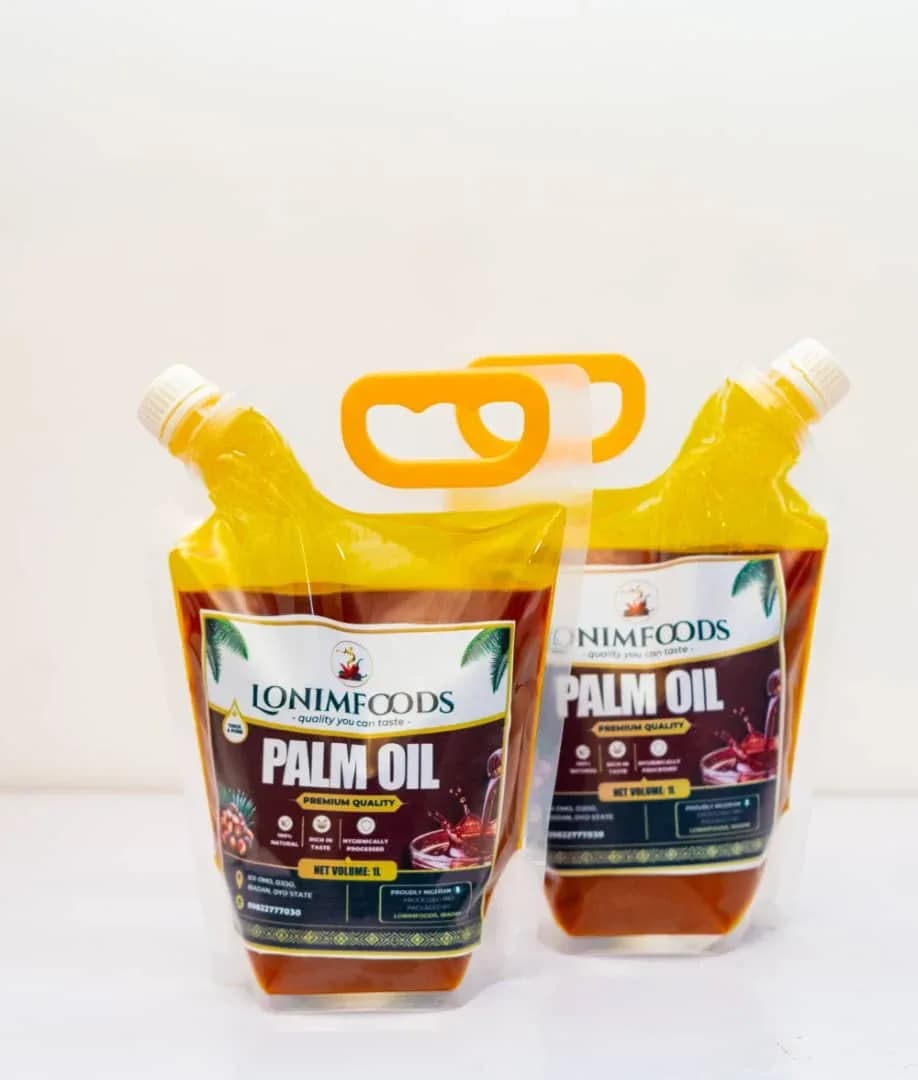 Crude Palm Oil 1L Pouch — LONIMFOODS
